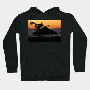 Coucher de soleil plage de Birmanie Hoodie